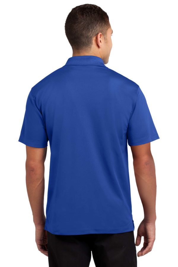 蓝色皇家工作Polo衫（背部）