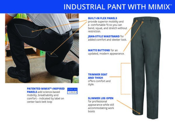 具有MIMIX™特点的男士工业裤